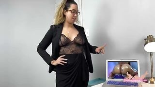 You got caught watching porn by your angry wife, who’s got a thing for control