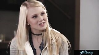 Doctor Angela White gives a chance to a new model in Girlsway