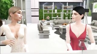 Hailey got caught for cheating with Selena Gomez in a steamy Sims 4 scene