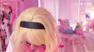 SpiderGwen, in a cosplay twist, ties and uses me in an intense scenario