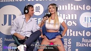 Juan Bustos Podcast: Sybian vibrator causes female orgasm