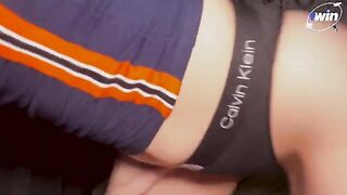 A cute stepsister fucks with me early in the morning