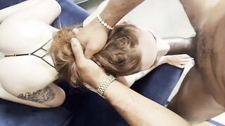 I met a guy and he fucked me on the first date! My tight pussy takes MY FIRST BBC