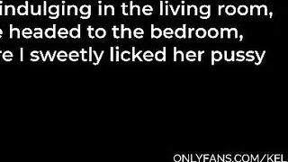The sexy girl was fucked on the kitchen table with a huge dick