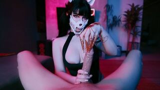 You have to control yourself, MollyRedWolf is testing you. No cum allowed