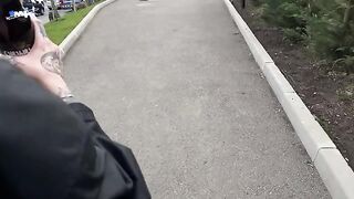 Meet cute student and fuck in the supermarket