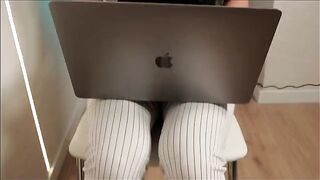 A hot stepmom fucks her stepson, showcasing a steamy secretary fantasy