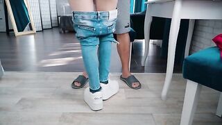 Sorry, babe. I messed up your stepsister's ass