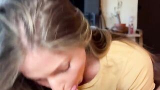 Couple making love, wondering if they’re being filmed for a real couple sex video