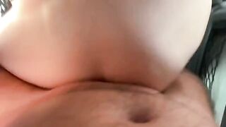A group of young people got fucked on a bus in a wild orgy scene