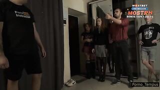 A gangbang with Russian teachers and students, an unforgettable experience