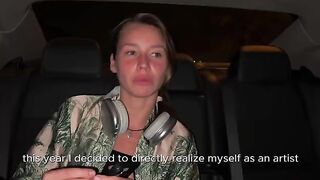 A talented Russian artist makes her debut with an unforgettable blowjob scene