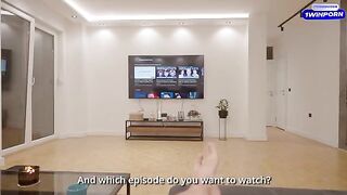 I tricked my stepsister to see her tits and we fucked