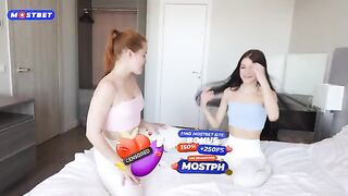 Two step sisters get fucked hard by robbers on sofa