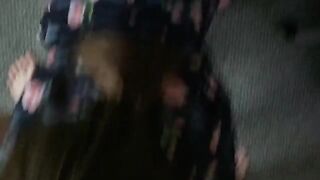 A step sister is getting punished for her daring career as a porn model in this intense video