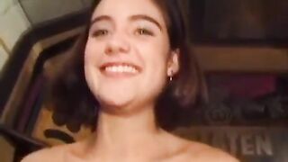 Hairy pussy porn with a messy and sexy girl