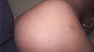 Real black guys fuck sexy brunette with big tits hard
