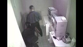 The employee was fired for getting intimate with a hidden camera