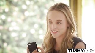 Man fucked in ass two students for good mark