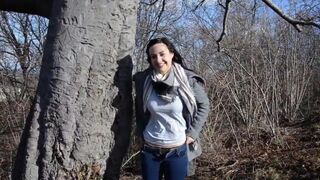 Fucked in the woods by a stranger who wanted to help