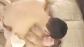 A drunk guy fucks his mom, who didn’t mind getting wild