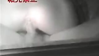 A girl tried to have sex with her boyfriend in the car