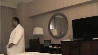 He undressed a whore in the hotel room to fuck her