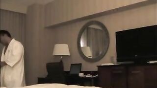 He undressed a whore in the hotel room to fuck her