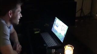 The wife got excited and attacked her husband after watching porn