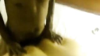 A fat woman lay down between two men with her big body