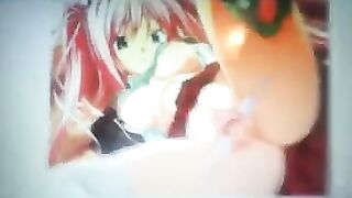 As usual, the boy masturbates on the anime girl's yoni, showcasing typical TK tube content