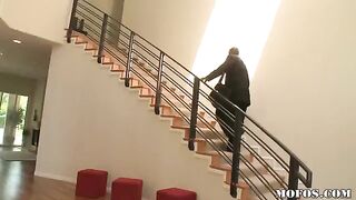 A hot wife has sex with a black man with a big cock