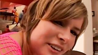 This sister is ready to give her brother and his friend a fuck