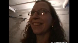 Girl fucked by two guys in an interracial FMM threesome