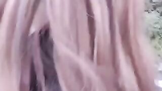 Babe was taken by a stranger at the bus stop and fucked hard