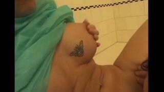 A doctor examined the nurse and got horny, so he licked her pussy