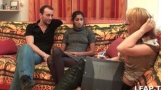 The dress code is for sex with a tutor girl