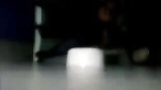 The camera in the toilet caught some intense action despite someone being there