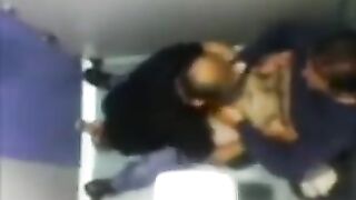 The camera in the toilet caught some intense action despite someone being there