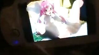 Hentai liked to play with and masturbate her pussy