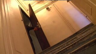 After a romantic dinner, she passed her dick in a passionate moment