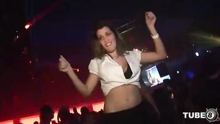 Students arranged a hot sex party, everyone got naked