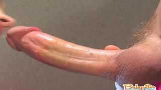The supermarket customer got divorced from his wife and fucked in anal