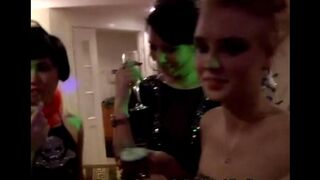 Sexual beauties came to the party and fucked with young boys