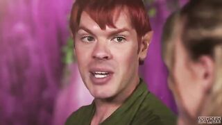 Peter Pan fucked two mermaid babes in a threesome