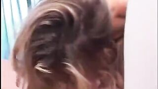 One guy fucks in anal two young girlfriends
