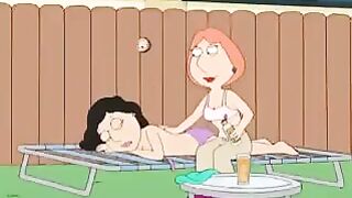 Family guy porn with Lois Griffin and her lesbian adventures