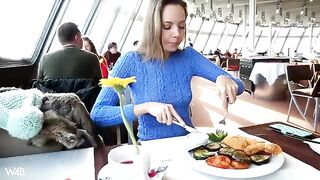 The girl is very bored and she would like to have sex now