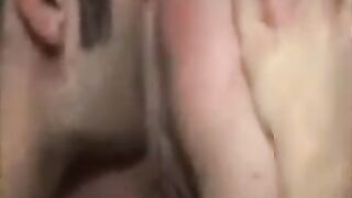 BDSM sex with a stack and board game that determines who is the aunt