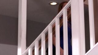 Girlfriend of Morgan Lee, the petite Korean-American star, fucks her with a strap-on